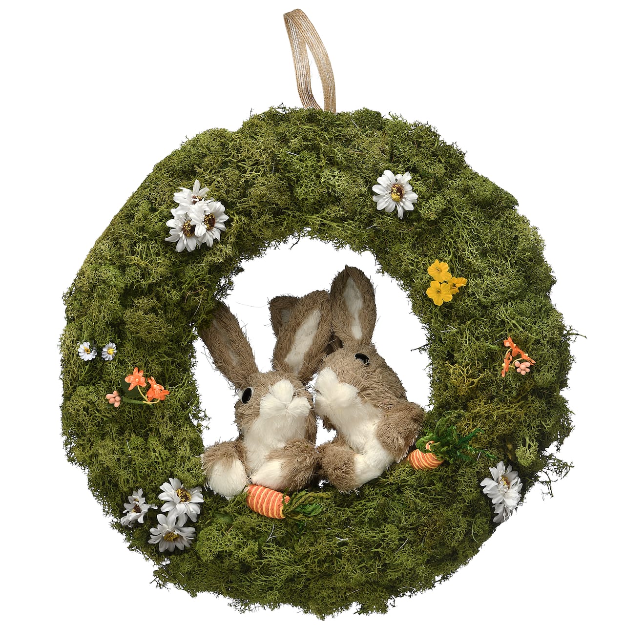 15" Wreath with Rabbits